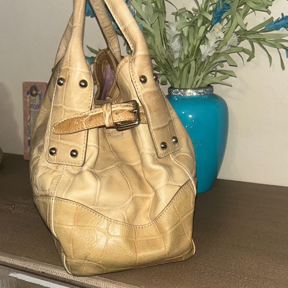 Dooney & Bourke Belvedere Croc Emboss Logo HoboHobo - Picture 4 of 16